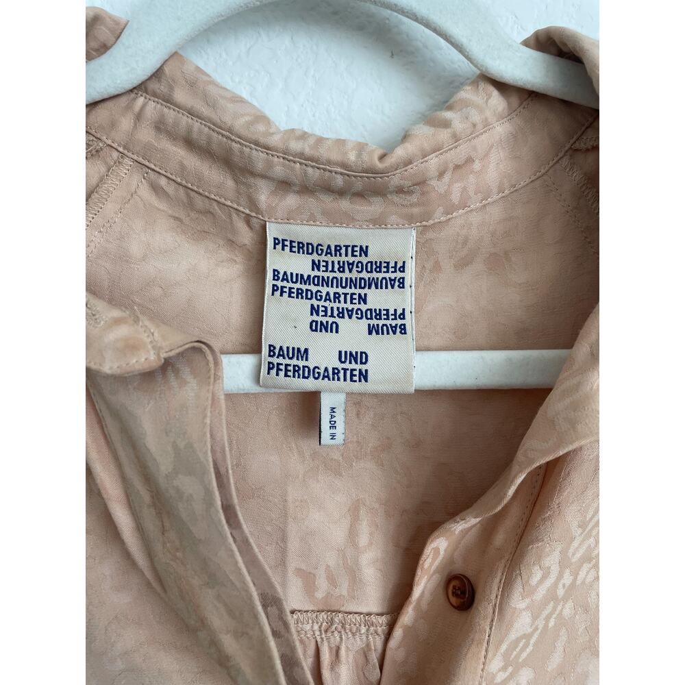 BAUM UND PFERDGARTEN Neutral Cream Cheetah Mini Dress - Picture 10 of 12